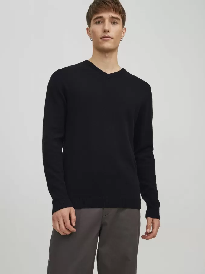 Plain Knitted pullover-Jack & Jones Outlet