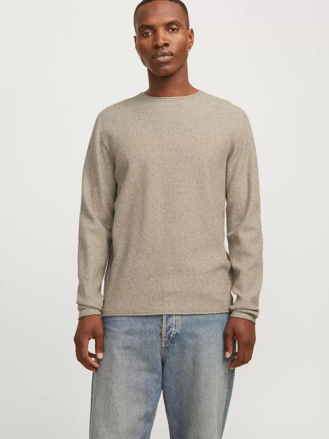 Plain Knitted pullover-Jack & Jones Clearance