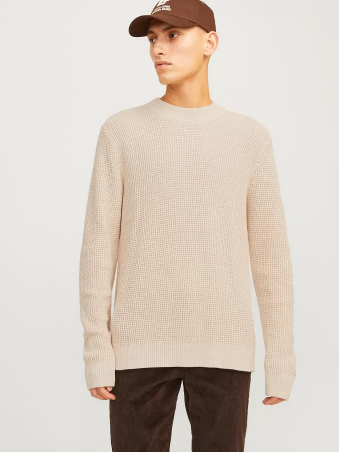 Plain Knitted pullover-Jack & Jones New