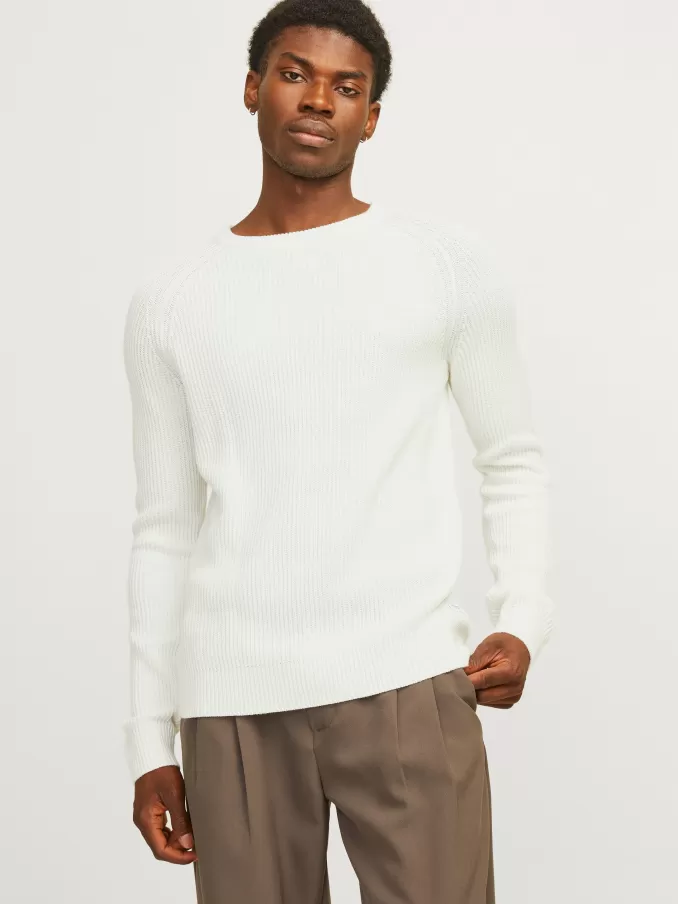 Plain Knitted pullover-Jack & Jones Shop