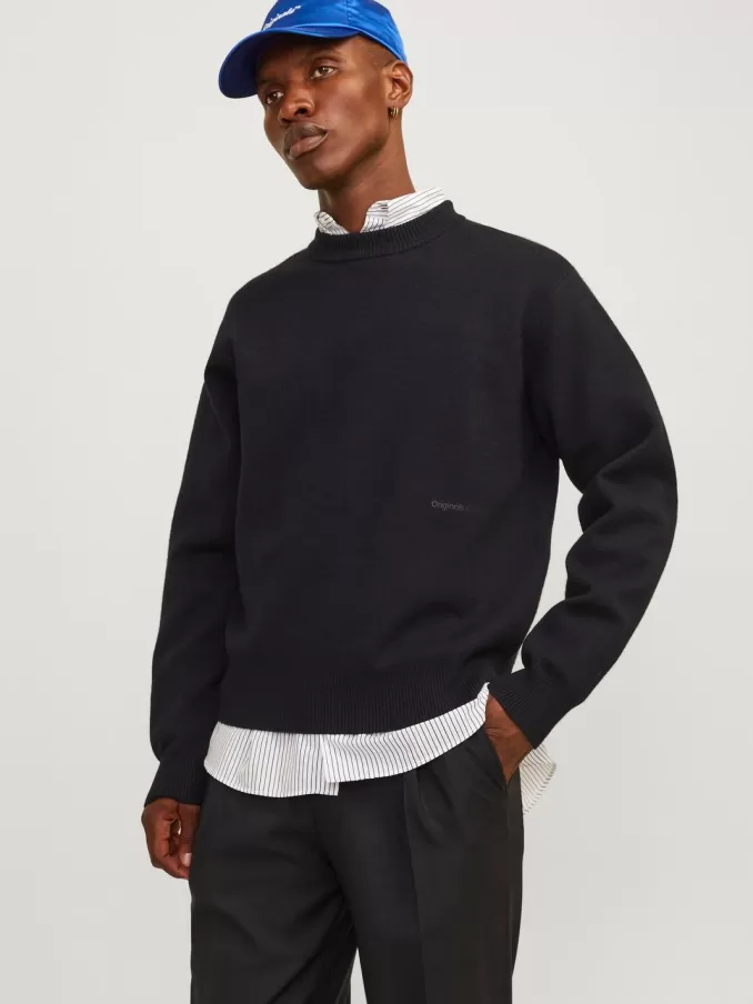 Plain Knitted pullover-Jack & Jones Cheap