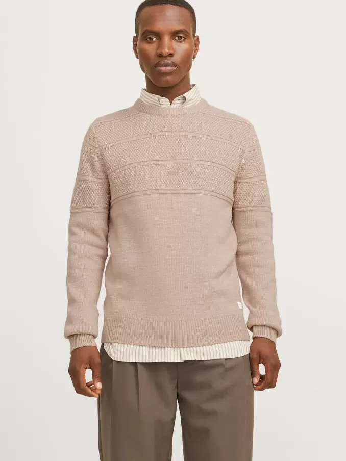 Plain Knitted pullover-Jack & Jones Best