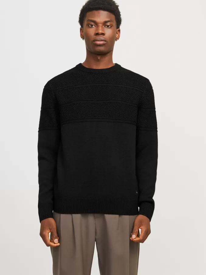 Plain Knitted pullover-Jack & Jones New