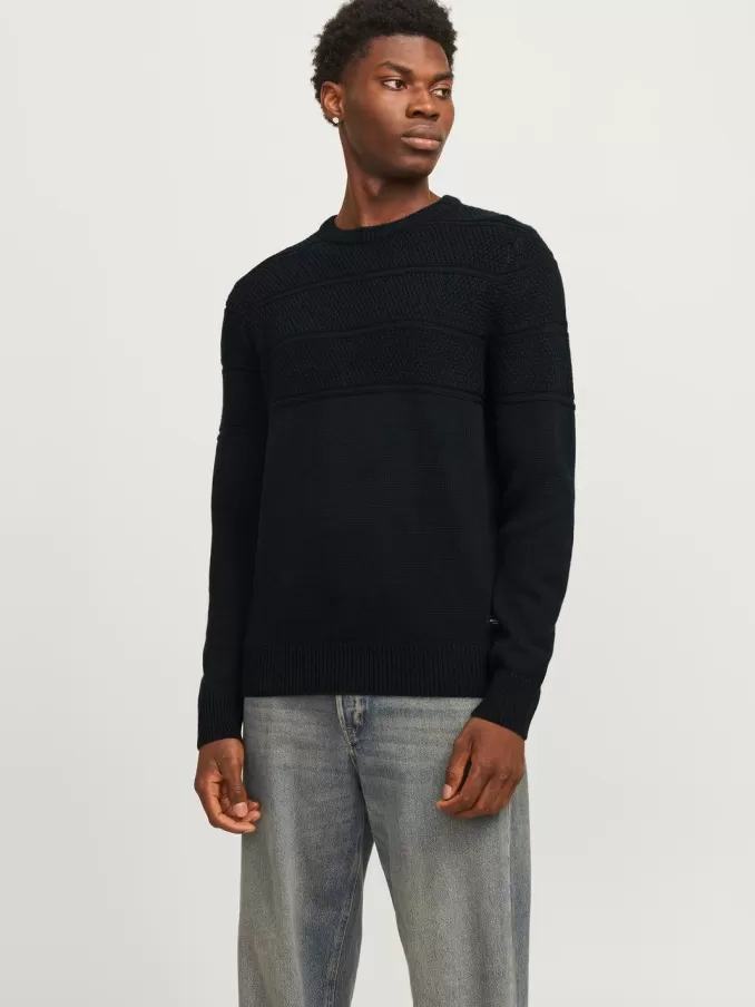 Plain Knitted pullover-Jack & Jones Online