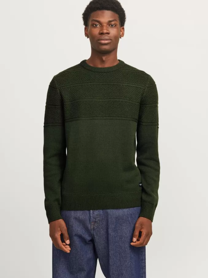 Plain Knitted pullover-Jack & Jones New