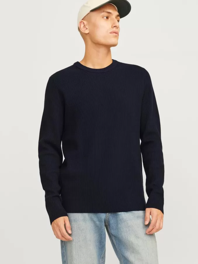 Plain Knitted pullover-Jack & Jones Sale