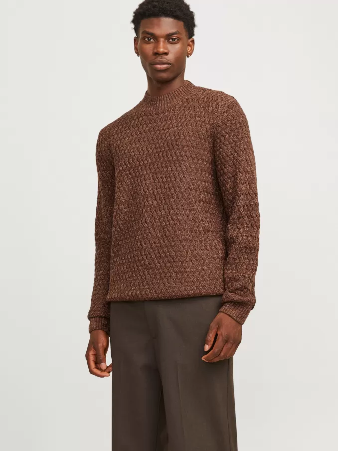 Plain Knitted pullover-Jack & Jones Shop