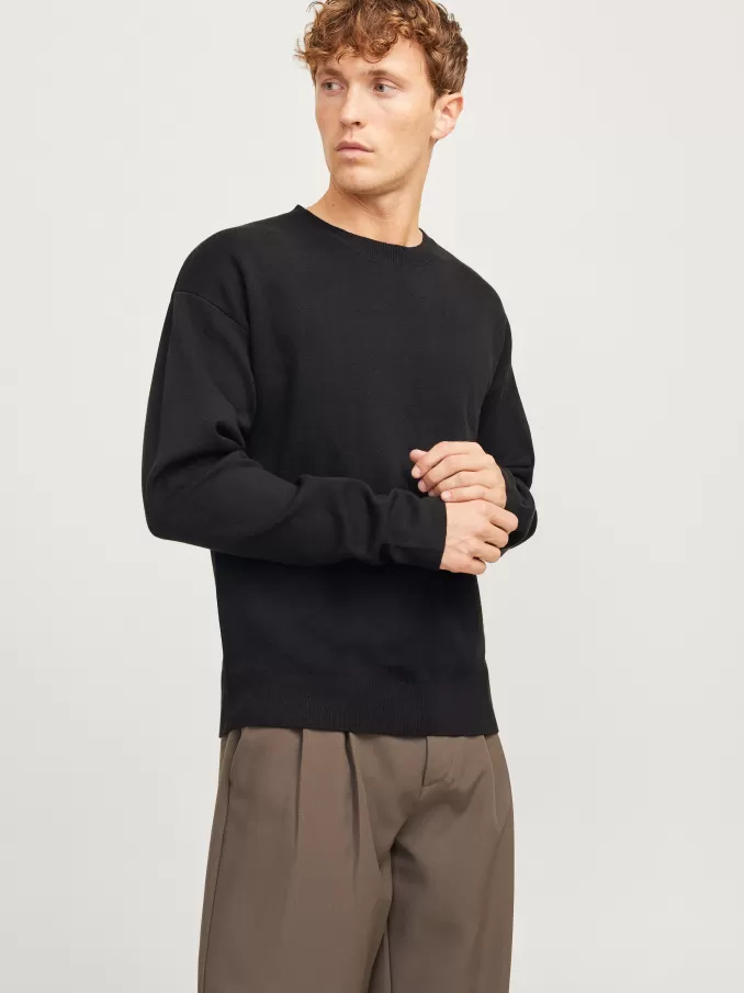 Plain Knitted pullover-Jack & Jones Shop