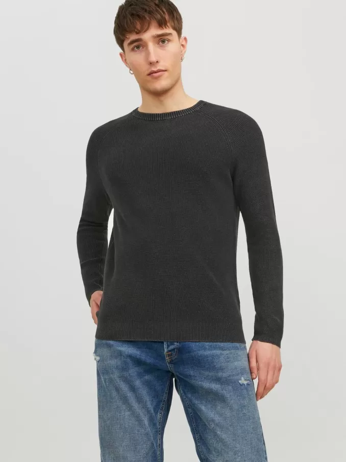 Plain Knitted pullover-Jack & Jones Best