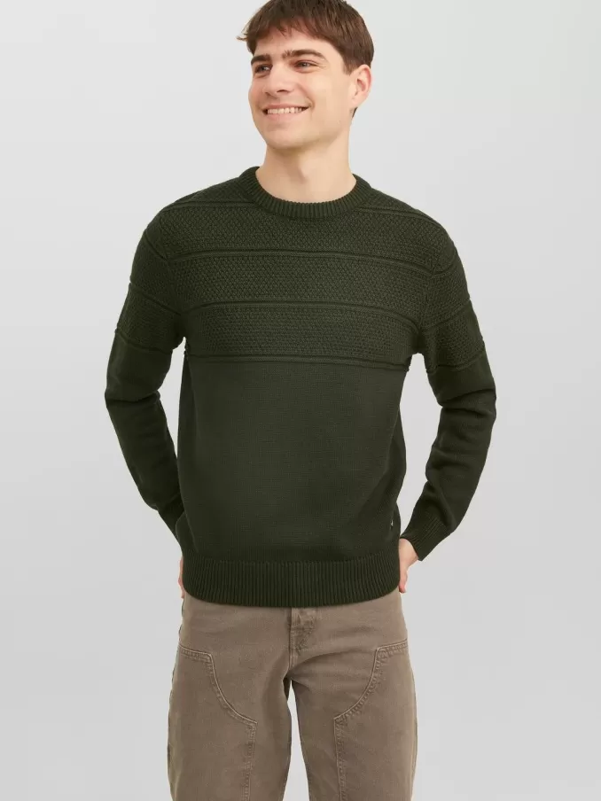 Plain Knitted pullover-Jack & Jones Outlet