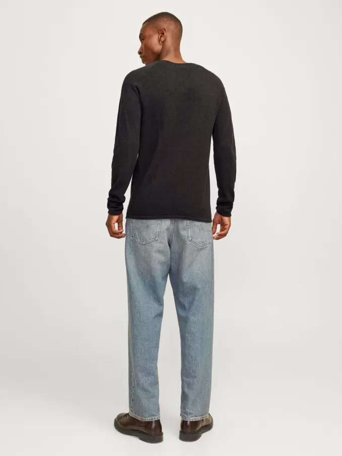 Plain Knitted pullover-Jack & Jones Store