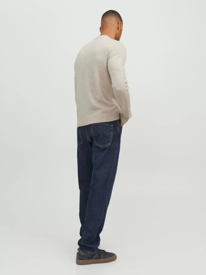 Plain Knitted pullover-Jack & Jones Fashion