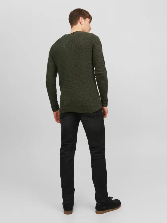 Plain Knitted pullover-Jack & Jones Flash Sale