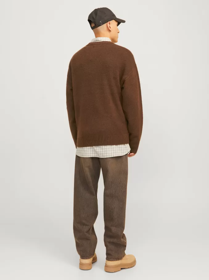 Plain Knitted pullover-Jack & Jones Best