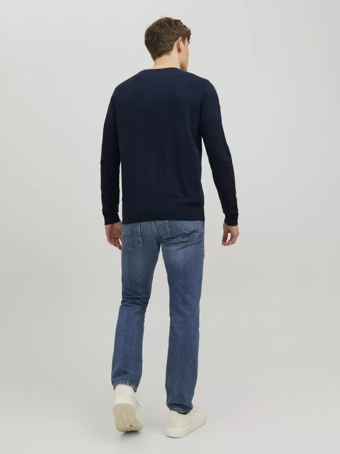 Plain Knitted pullover-Jack & Jones New