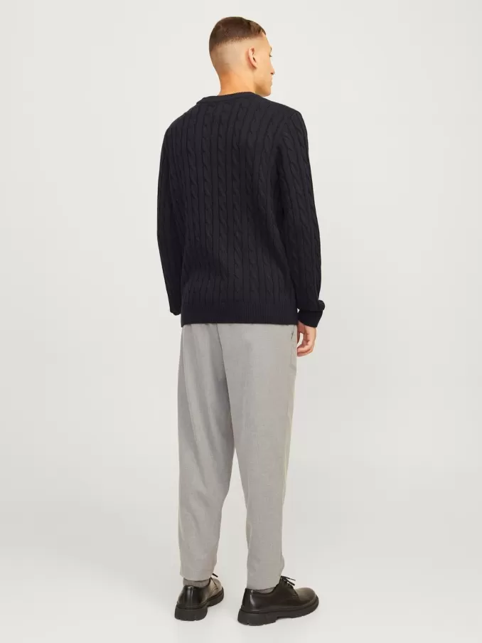 Plain Knitted pullover-Jack & Jones New