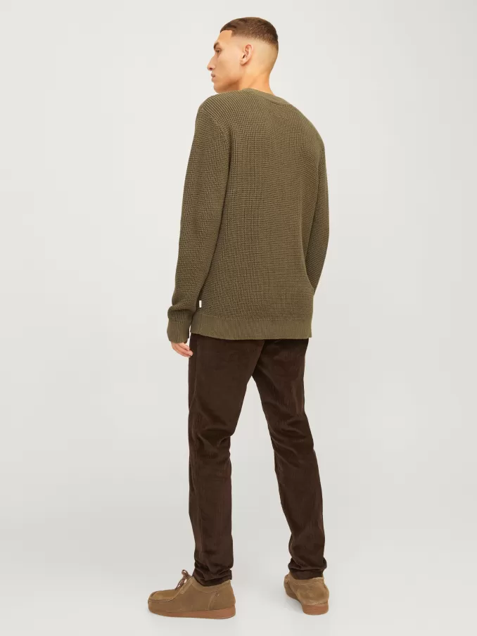 Plain Knitted pullover-Jack & Jones New