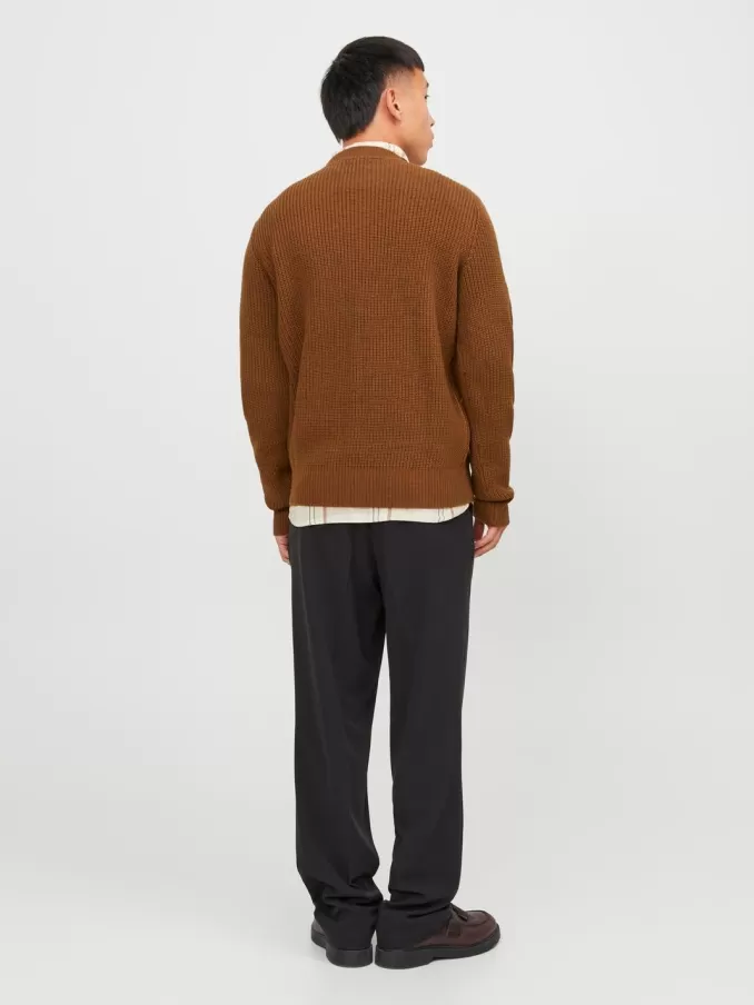 Plain Knitted pullover-Jack & Jones Fashion