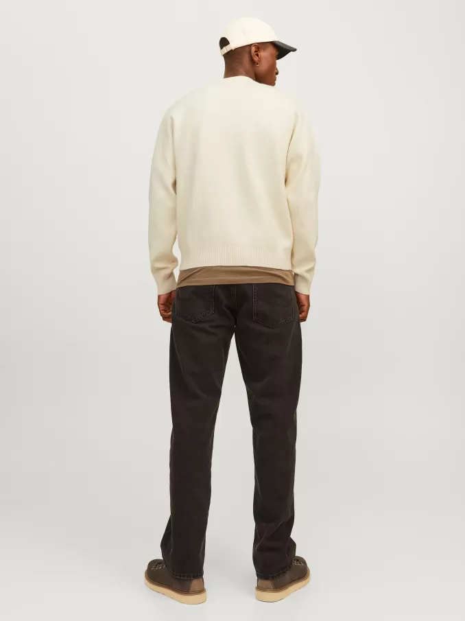 Plain Knitted pullover-Jack & Jones Clearance