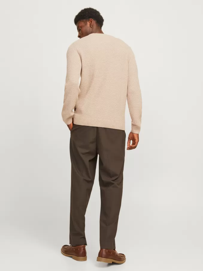 Plain Knitted pullover-Jack & Jones Fashion