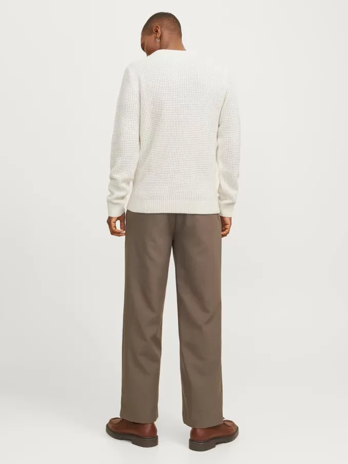 Plain Knitted pullover-Jack & Jones Fashion