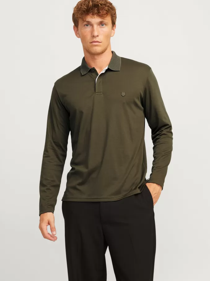 Plain Polo T-shirt-Jack & Jones Cheap