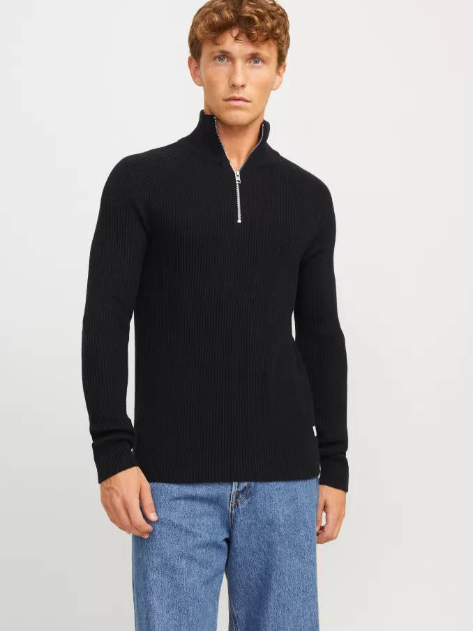 Plain Quarter zip-Jack & Jones Online