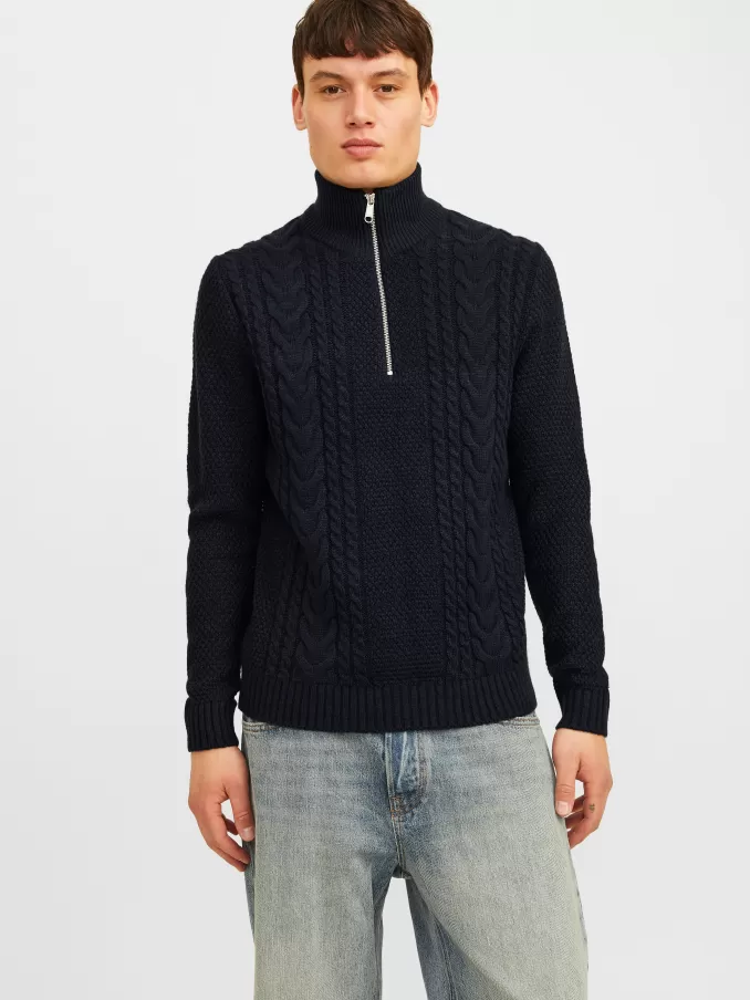 Plain Quarter zip-Jack & Jones Cheap