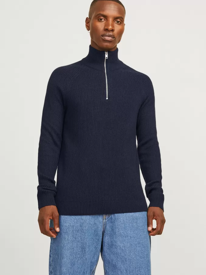 Plain Quarter zip-Jack & Jones Flash Sale