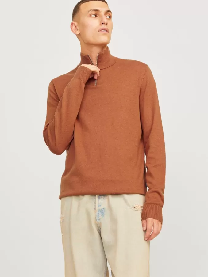 Plain Quarter zip-Jack & Jones Shop