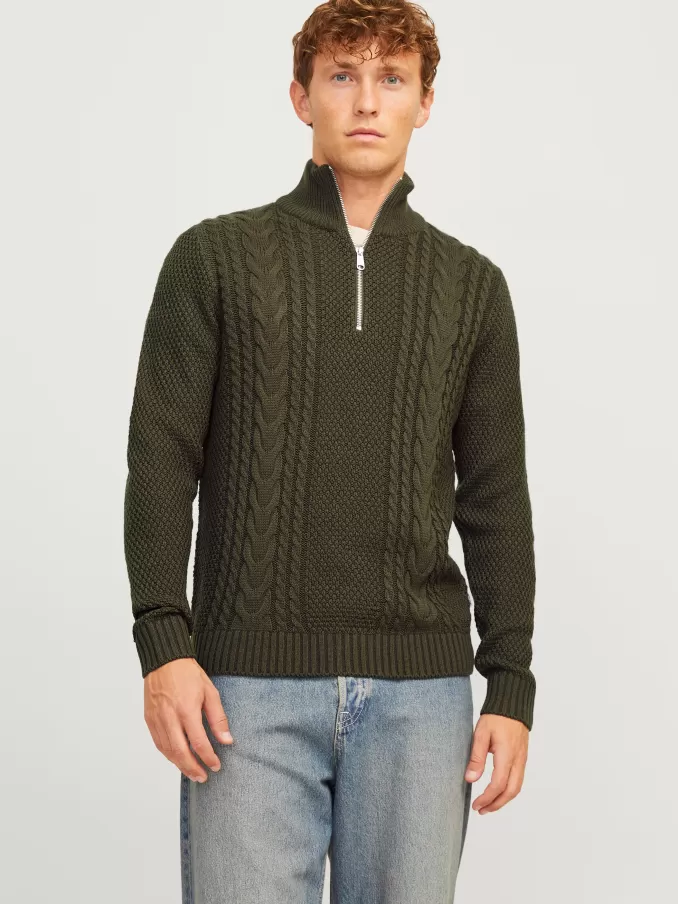 Plain Quarter zip-Jack & Jones Best