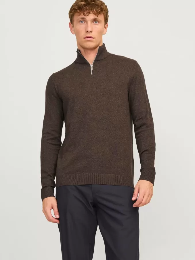 Plain Quarter zip-Jack & Jones Outlet