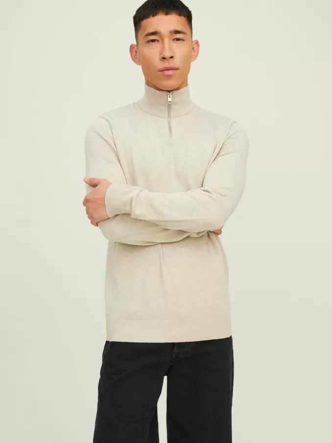 Plain Quarter zip-Jack & Jones Sale