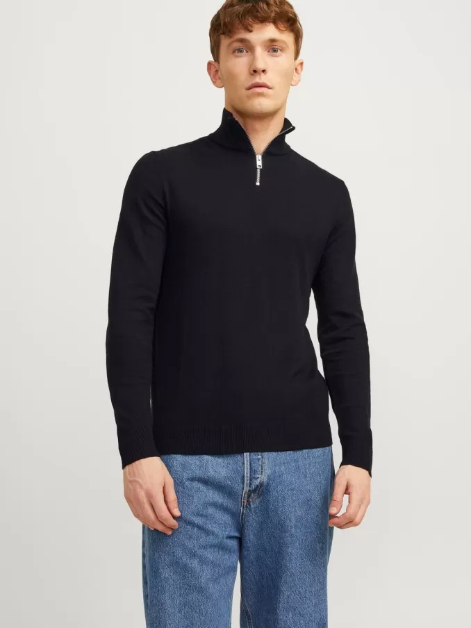 Plain Quarter zip-Jack & Jones Store