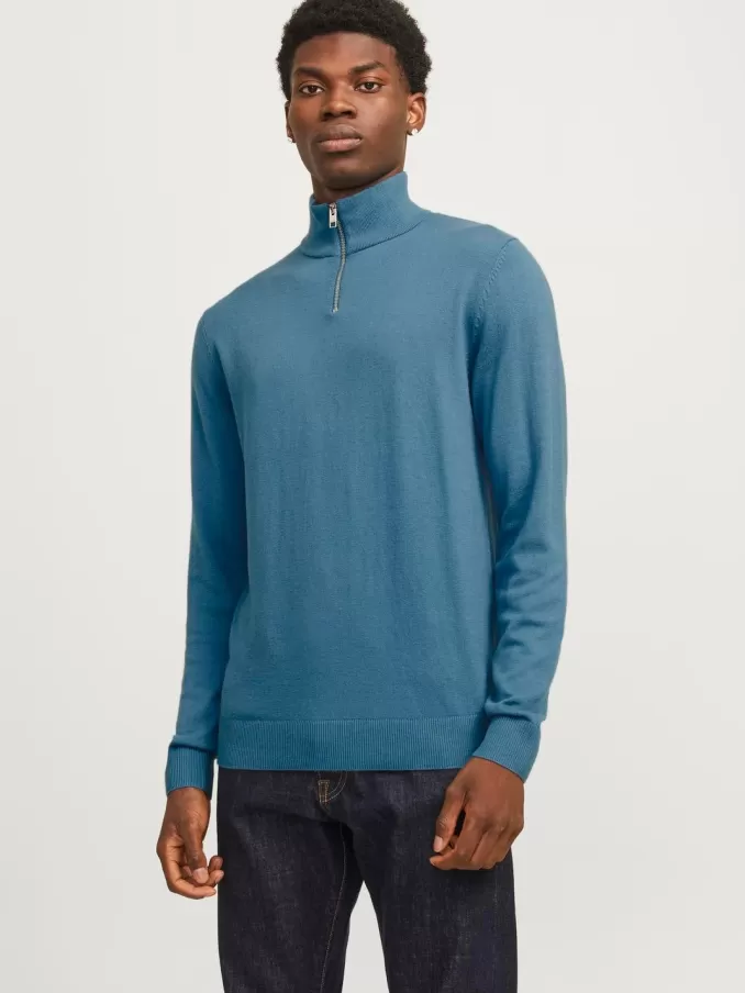 Plain Quarter zip-Jack & Jones Sale