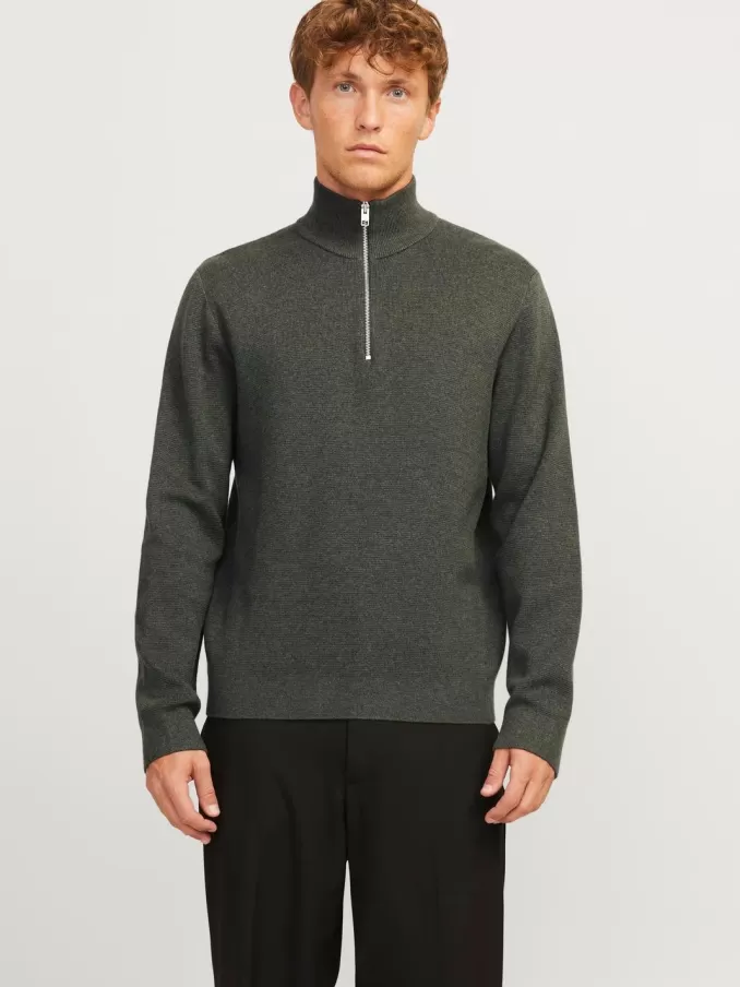 Plain Quarter zip-Jack & Jones Best Sale