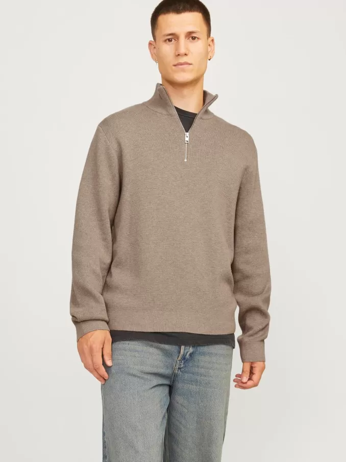 Plain Quarter zip-Jack & Jones Sale