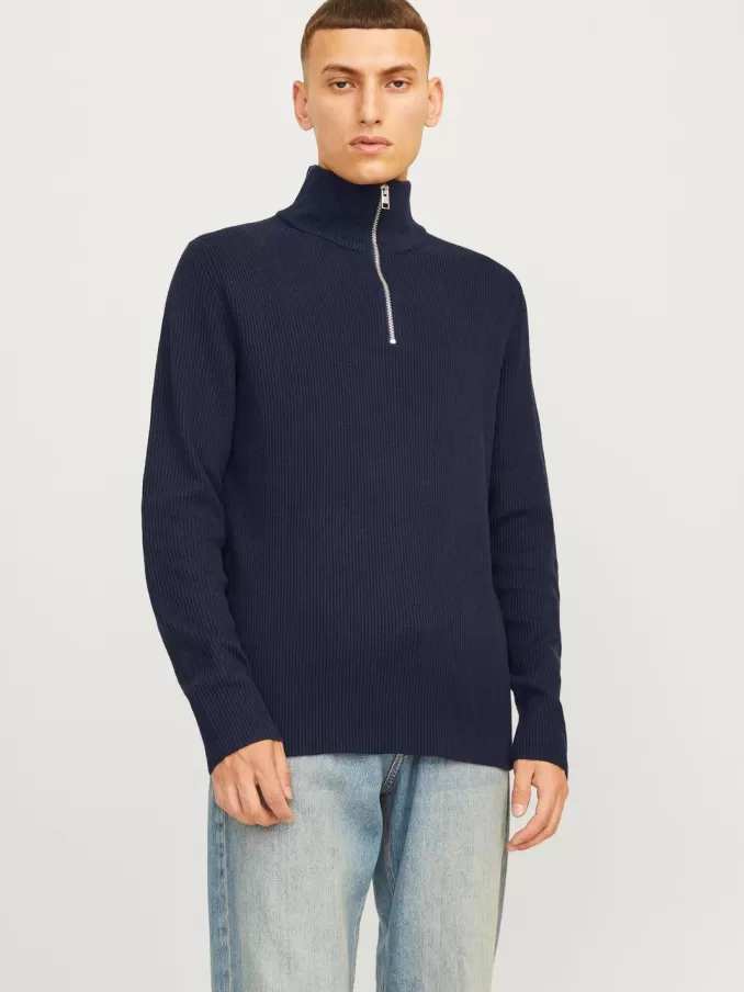 Plain Quarter zip-Jack & Jones Cheap