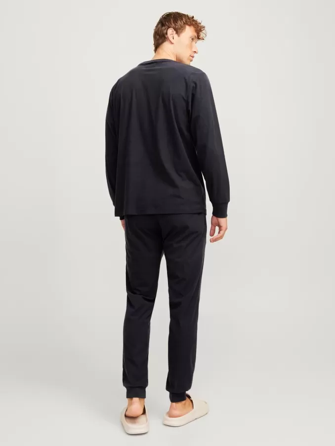 Plain Round Neck Loungewear set-Jack & Jones Best