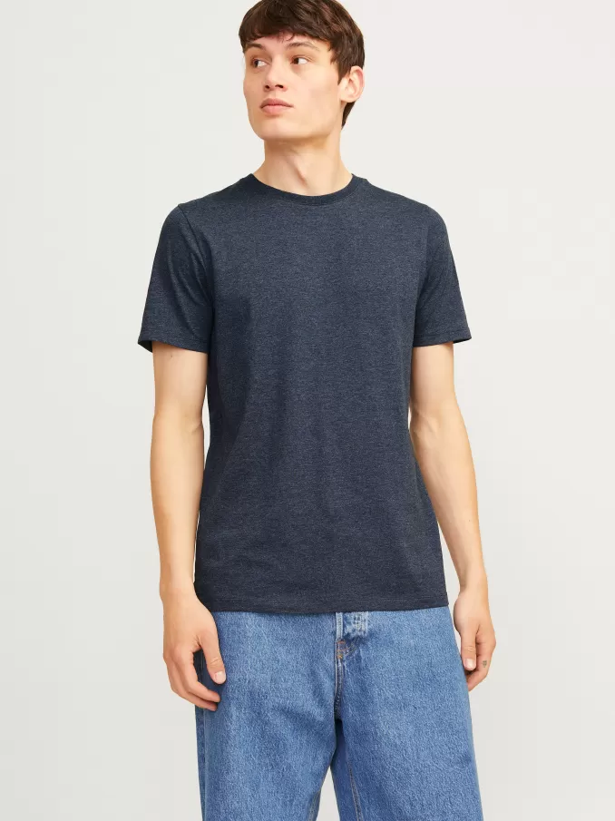 Plain Round Neck T-shirt-Jack & Jones Sale