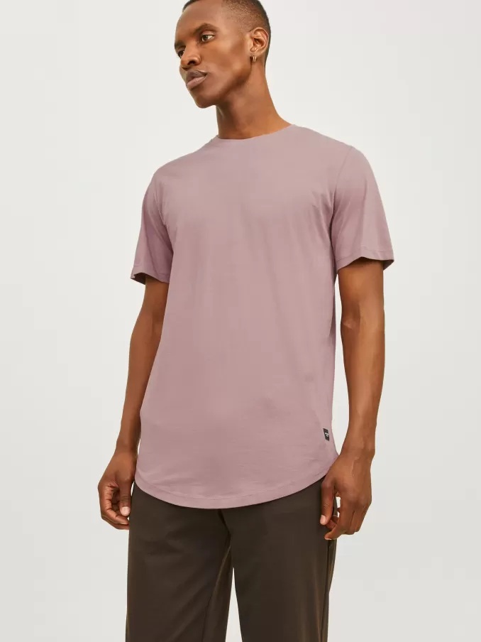 Plain Round neck T-shirt-Jack & Jones Fashion