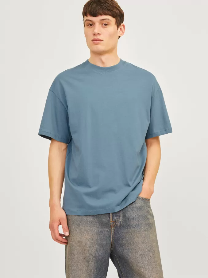 Plain Round neck T-shirt-Jack & Jones Best