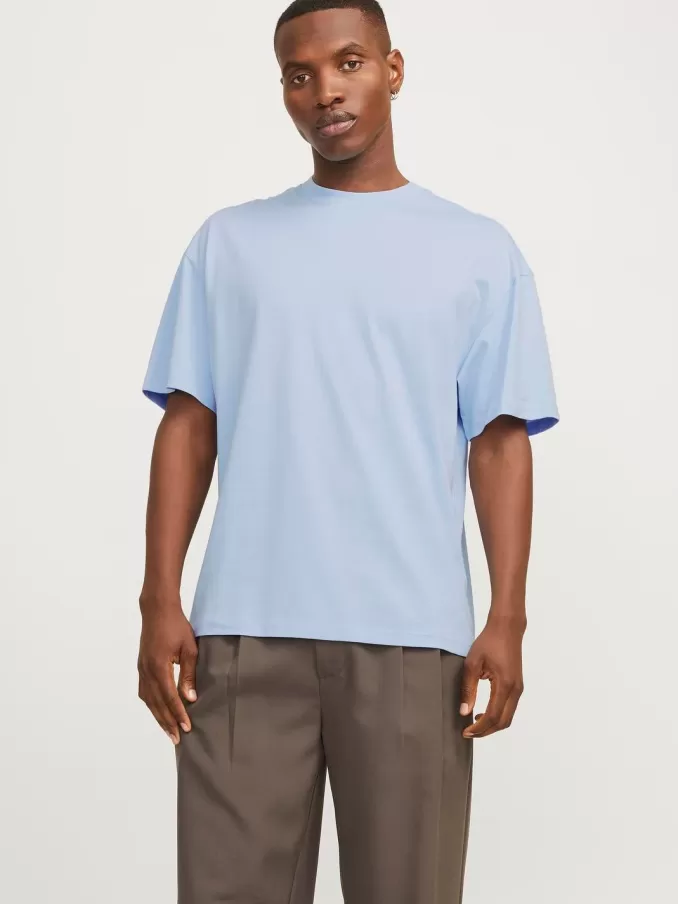 Plain Round neck T-shirt-Jack & Jones Best