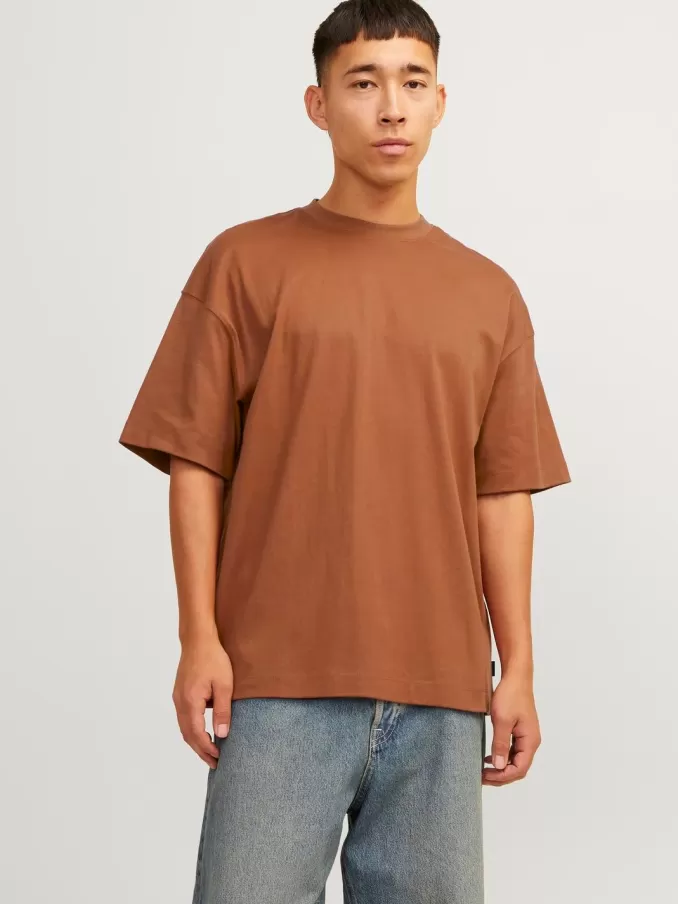 Plain Round neck T-shirt-Jack & Jones Hot