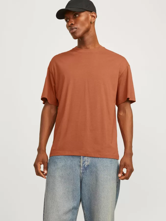 Plain Round neck T-shirt-Jack & Jones Outlet