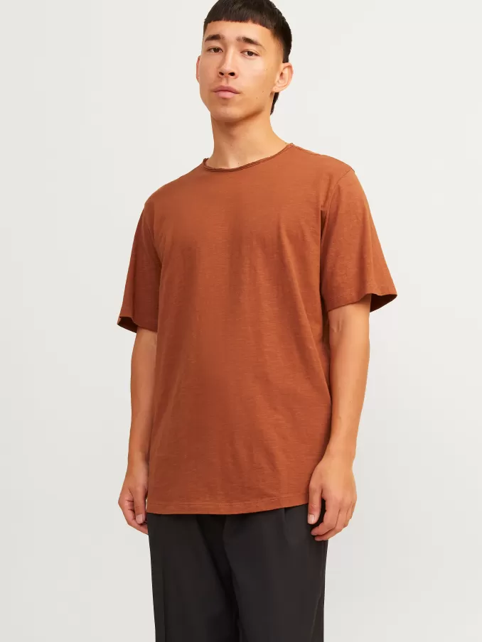 Plain Round neck T-shirt-Jack & Jones Hot