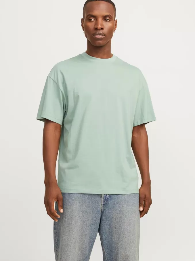 Plain Round neck T-shirt-Jack & Jones Shop