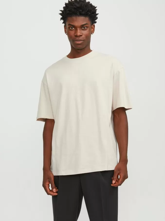 Plain Round neck T-shirt-Jack & Jones Discount