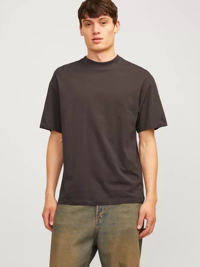 Plain Round neck T-shirt-Jack & Jones Flash Sale