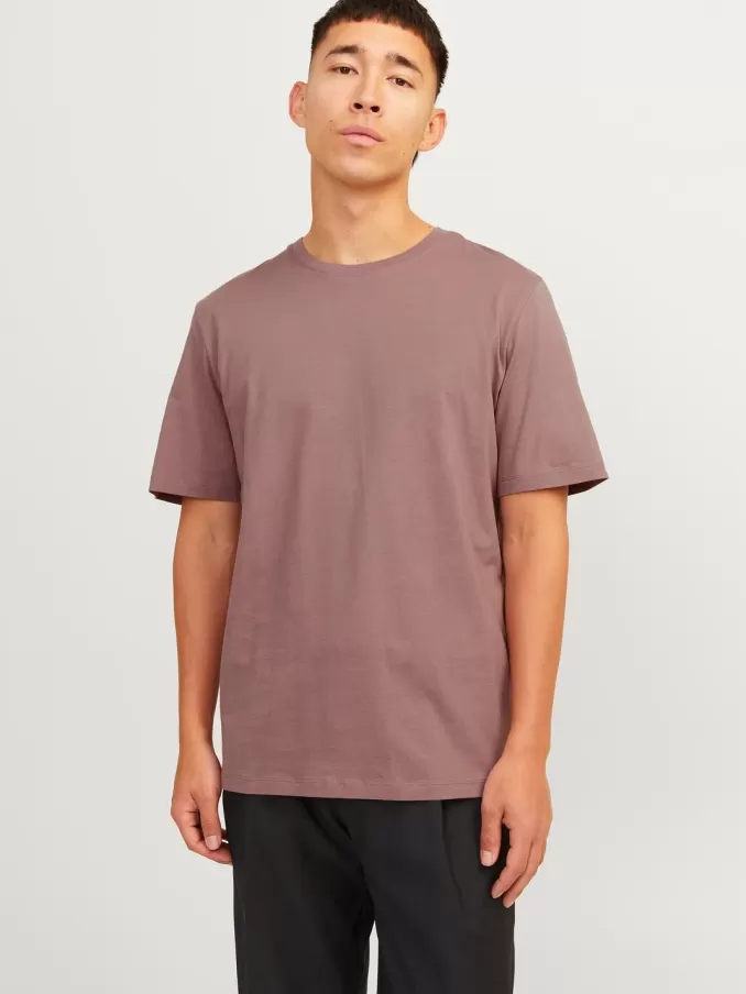 Plain Round neck T-shirt-Jack & Jones Store